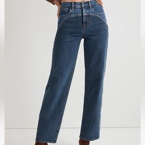 NWT The Perfect Vintage Wide-Leg Crop Jean in Sonoma Wash: Yoke Edition size 26